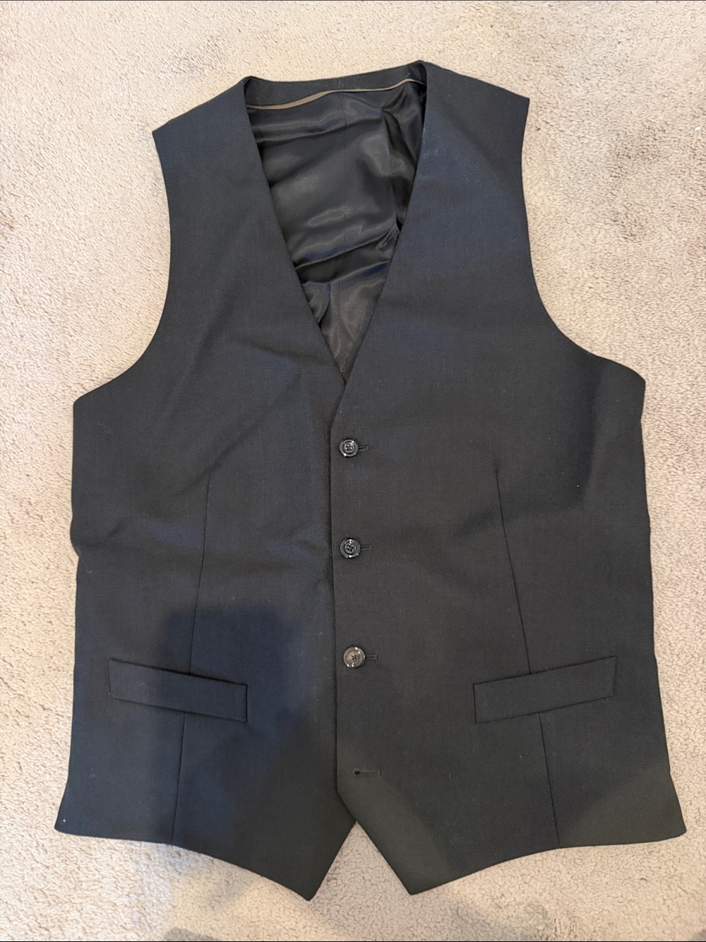 Gucci Men's Black Dress Vest - Classic Tailored Style